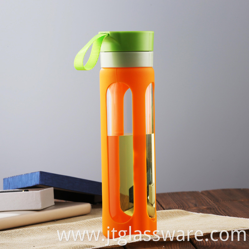 Custom glass Sports Bottle